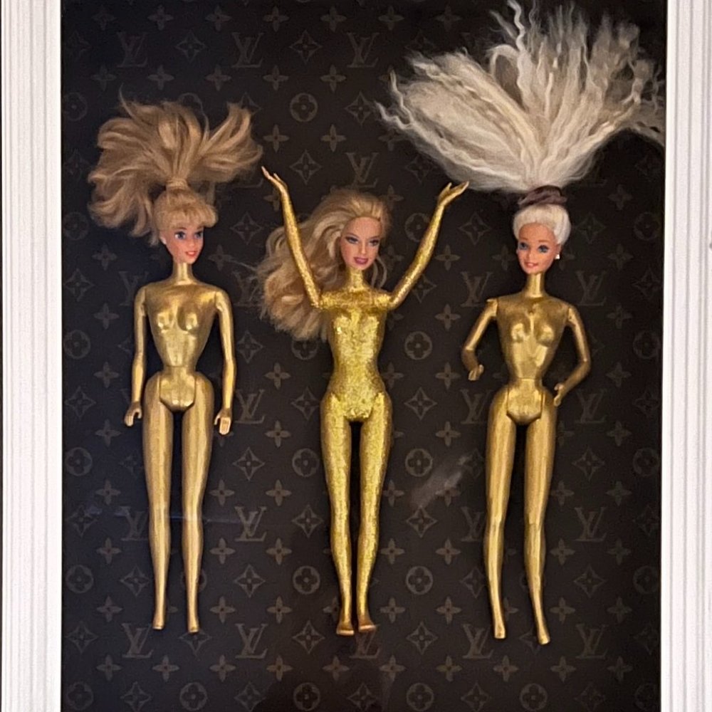 Fabulous Louis Vuitton Barbie Luxury Fashion Art